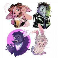 Experimental portrait commissions (part 2)