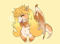 COMPLETED GIGGLE YCH №3 [GIF]