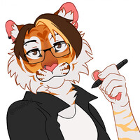 Anthro self-portrait
