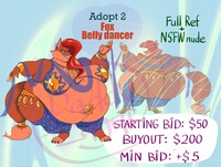 Fox Belly Dancer Auction Adopt [CLOSED]