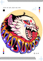 Circus Technicolor Portrait