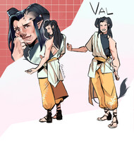 [DnD] Val Sketch Sheet