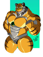 Tiger hero robot!