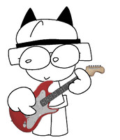 Brimbax with a E-guitar