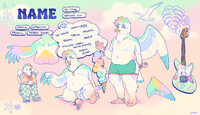pastel gull
