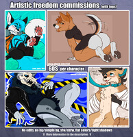 Artistic freedom commissions