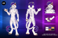 Tiger Sabertooth Ref Sheet Completed on Dribbble