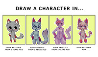 Draw a character in