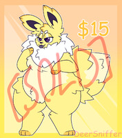 [SOLD] Jolteon Eevee Adopt