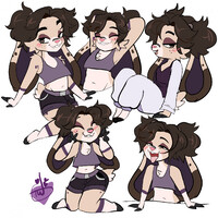 $in stream page+ extra poses for angelpaws!