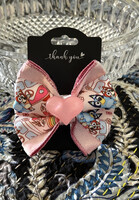 Handmade - ‘Bluey’ themed hair bow