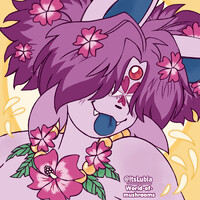 PORTRAIT🌺Hibiscus Espeon (flats)
