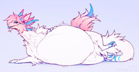 Big fluffy belly