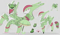 Iron leaves design