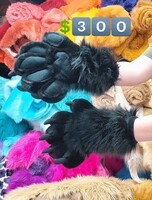 Black puffy paws FOR SALE