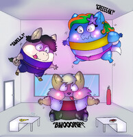 Airborne August- Airborne Reaction (Bouncy's Collab Castle)
