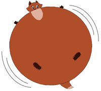 Balloon Fox (Skunk Fu!) Rolling