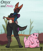 Onyx and Pinky