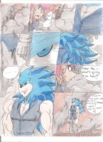 Super Sonic 3 vs Super Scourge 3 by BlackKnife12 -- Fur Affinity
