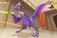 Raffle art for Kol-dia