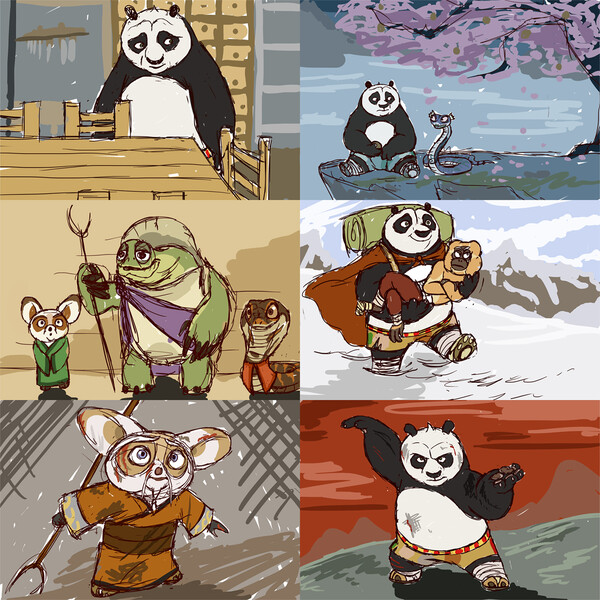 OK, as some of you know I am currently making a Kung Fu Panda fanfiction. 