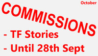 Writing Commissions for October!