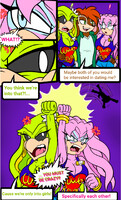 Luke For Sky: Dealing With Pervs Manga Style Comic 2 of 2