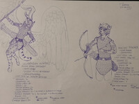 Night shift sketches: Ulurathian tier 1 ranged.