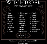 COM - Witchtober 2025 ,CLOSED!