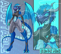 dragon adopt protogen blue
