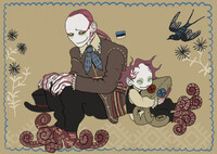 Navaga with his son