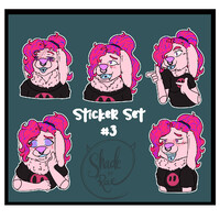 Sticker Batch #3 - Mario