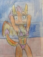 Smolder in her sexy bikini