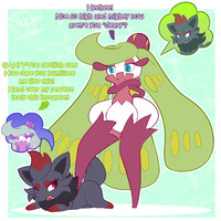 Tsareena And Zorua Body Swap