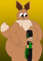 Big And So Fat Eevee Like To Come Hug Me So Good