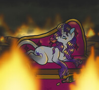 Ponytober Day 6: Smoke