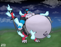 [Comm] - Inflated Wereballoon