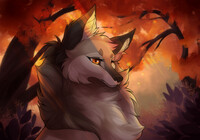 How the gentle wind beckons through the leaves ~