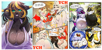HALLOWEEN ONE-PAGE COMIC YCH