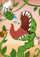 “feeding plants” By kaotikjuju