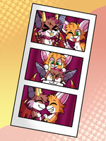 📷Foxdragon and Strix - Photo Booth YCH📷