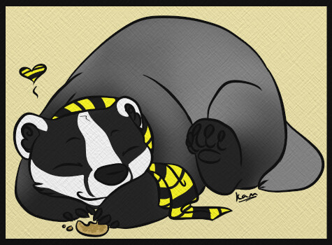 hufflepuff badger