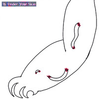 Goretober day 18 under your skin