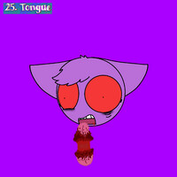 Goretober day 25 (late) Tongue