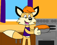 Alfredo the Fox Made a Pumpkin Pie