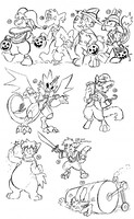 Halloween Sketch-a-thon 2025, part 4