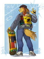 Dawg skateboarder
