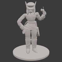 COMISSION flam kish figurine