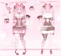 [OPEN] Chocolate Candy Cat | Adoptable