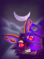 On a dark foggy night